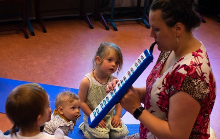 Muziek op schoot in Barneveld